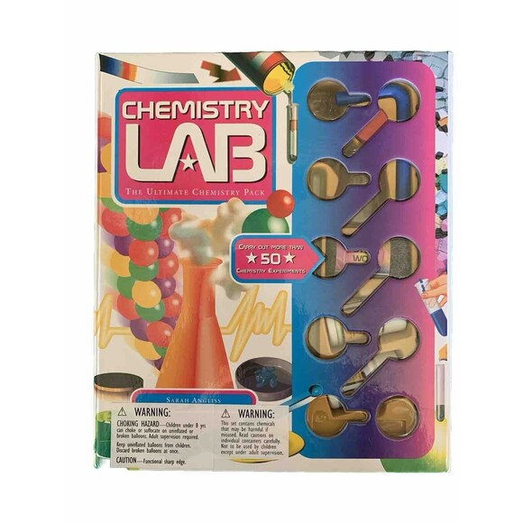 Chemistry Lab The Ultimate Chemistry Pack Learning & Development Experiments - Picture 5 of 9